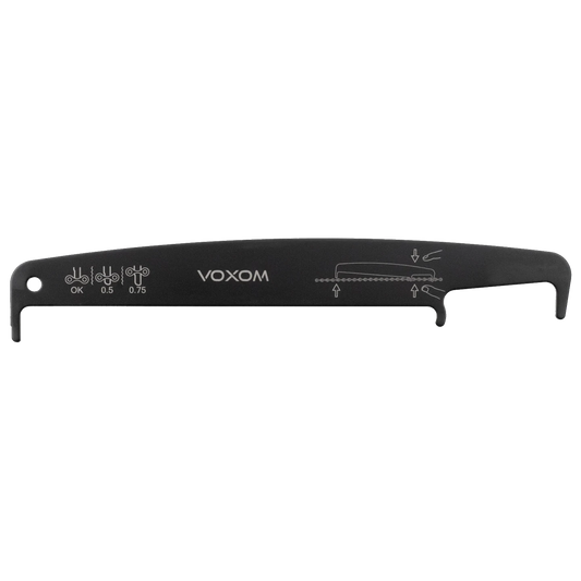 VOXOM Kettenmesslehre bis 13-fach